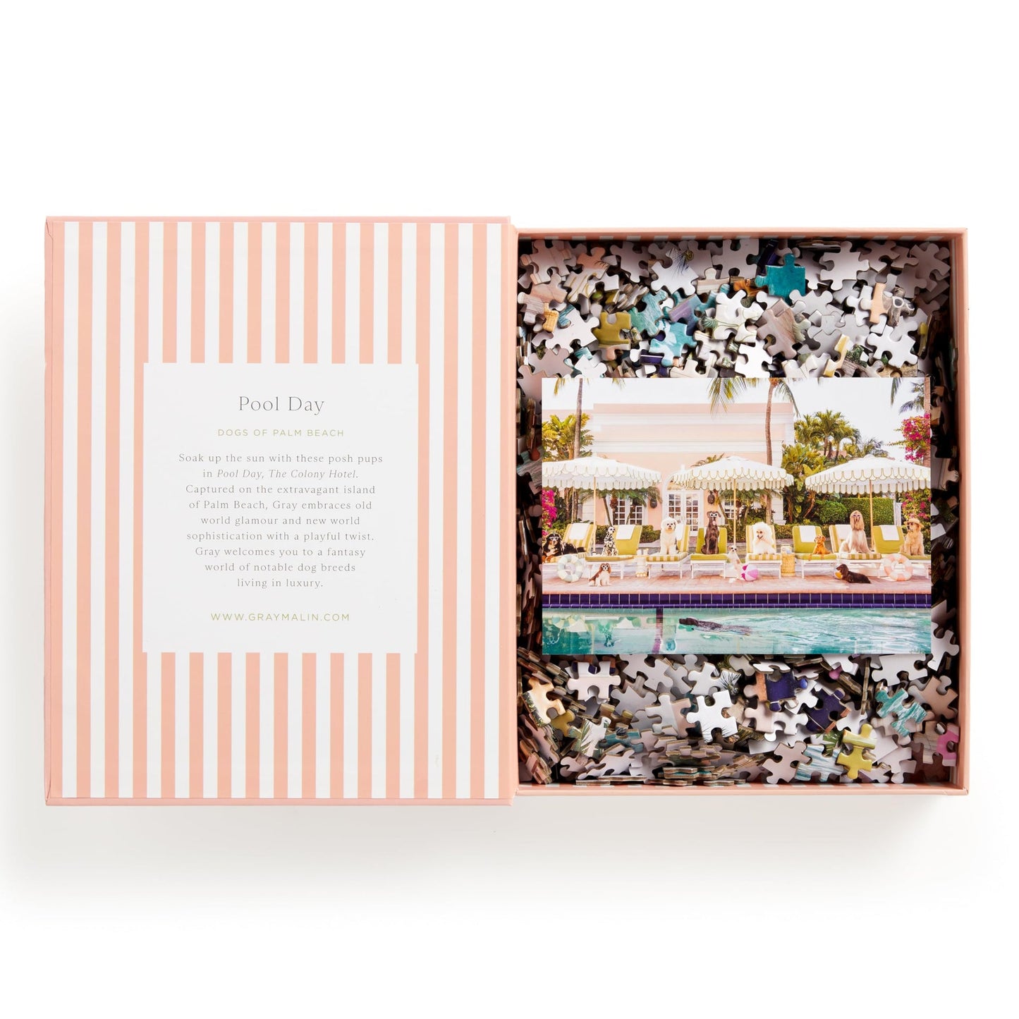 Gray Malin Palm Beach 1000 Piece Book Box Puzzle