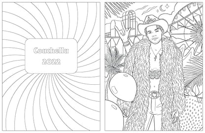 Colour In Harry: A Unofficial Harry Styles Colouring and Sticker Book