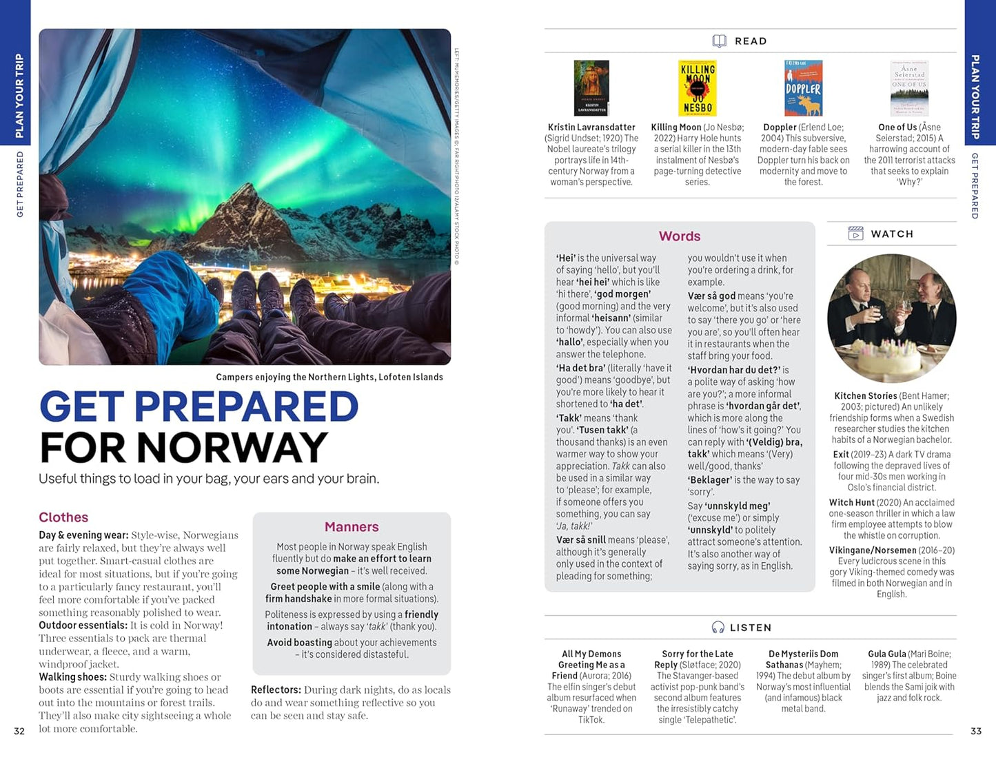Lonely Planet Norway: Detailed Itineraries