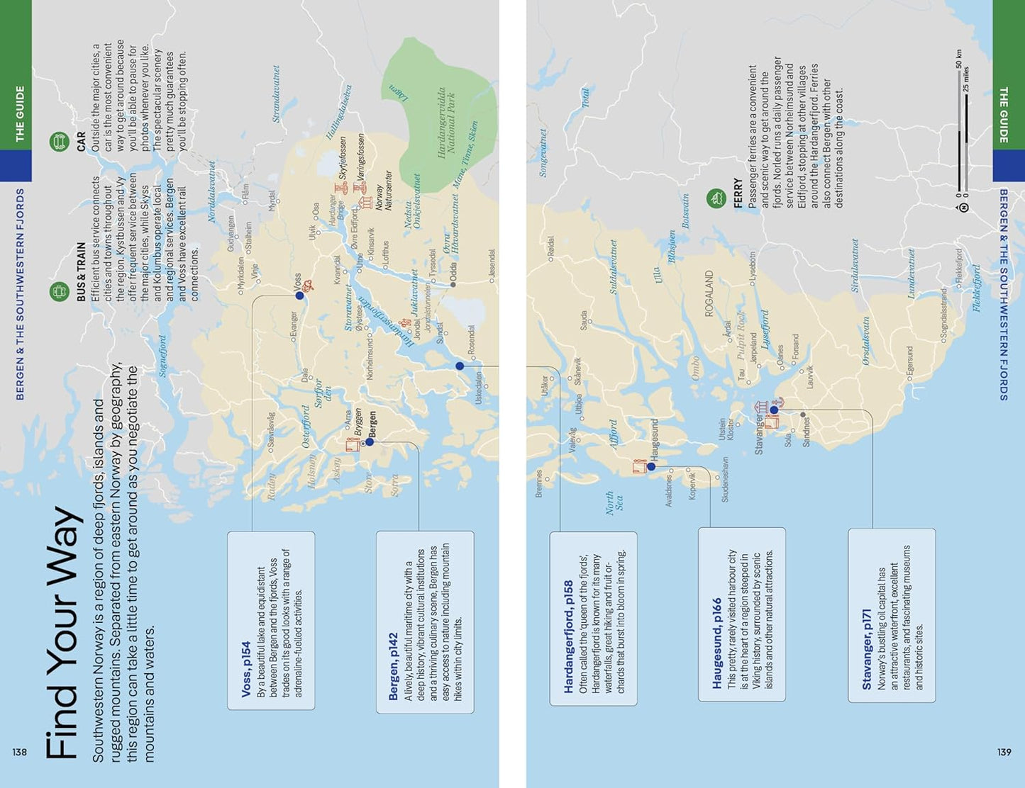 Lonely Planet Norway: Detailed Itineraries