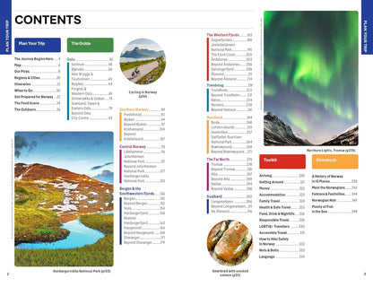 Lonely Planet Norway: Detailed Itineraries