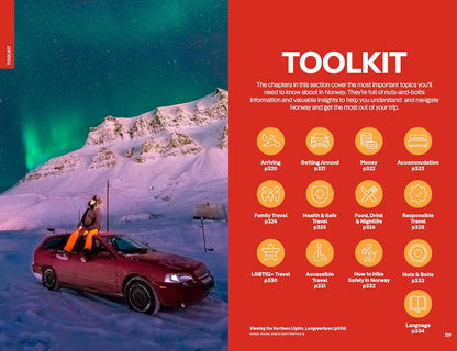 Lonely Planet Norway: Detailed Itineraries