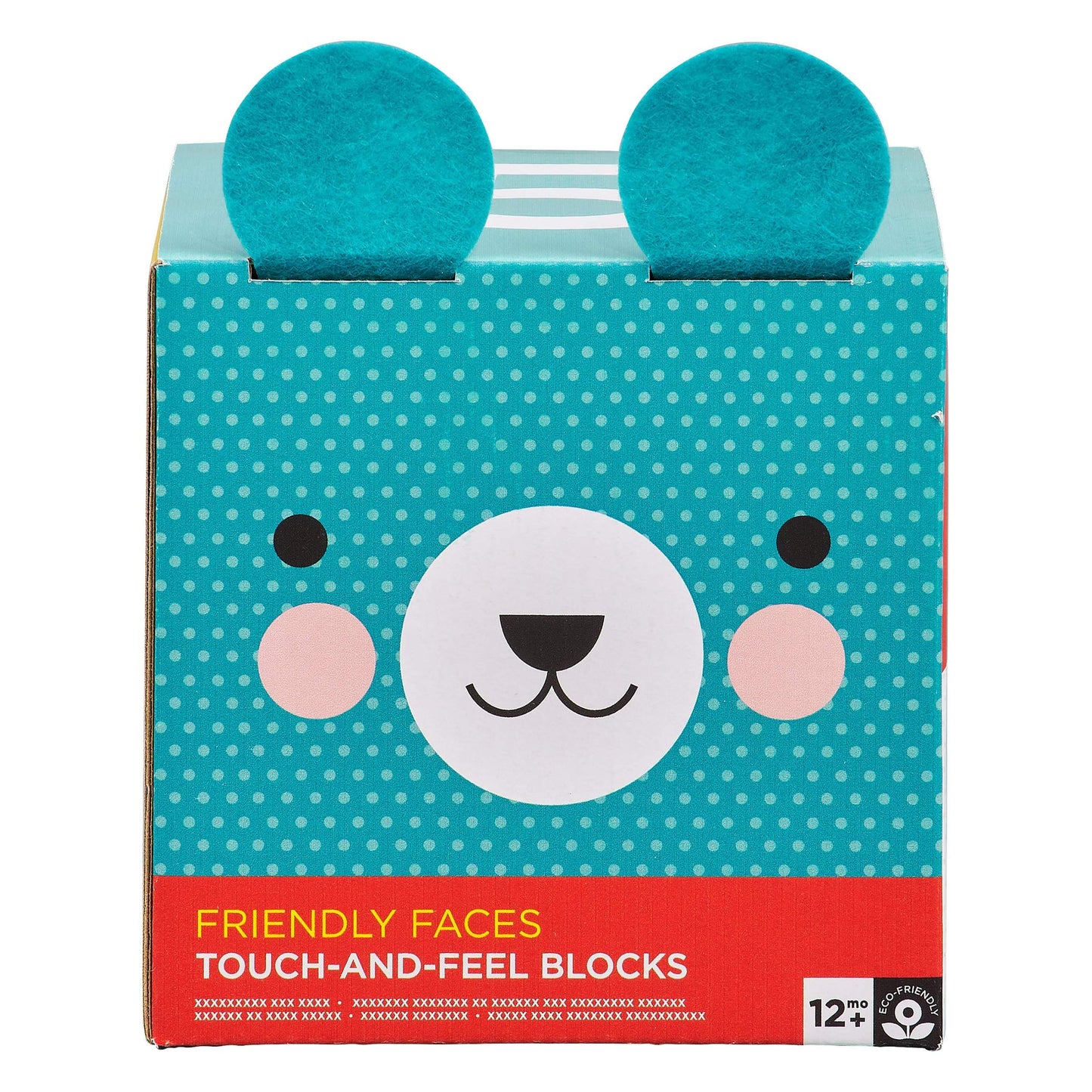 Friendly Faces Touch-and-Feel Nesting Blocks
