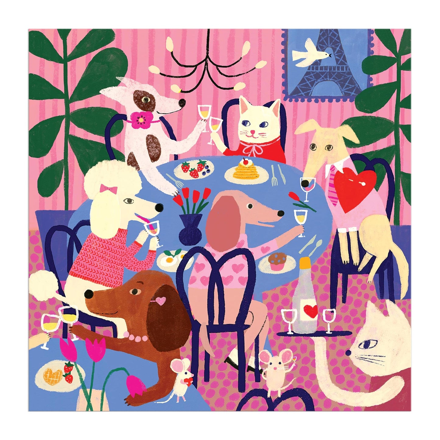 Paws For Love 500 Piece Puzzle