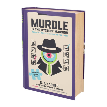 Murdle in the Mystery Mansion 500-Piece Jigsaw Puzzle