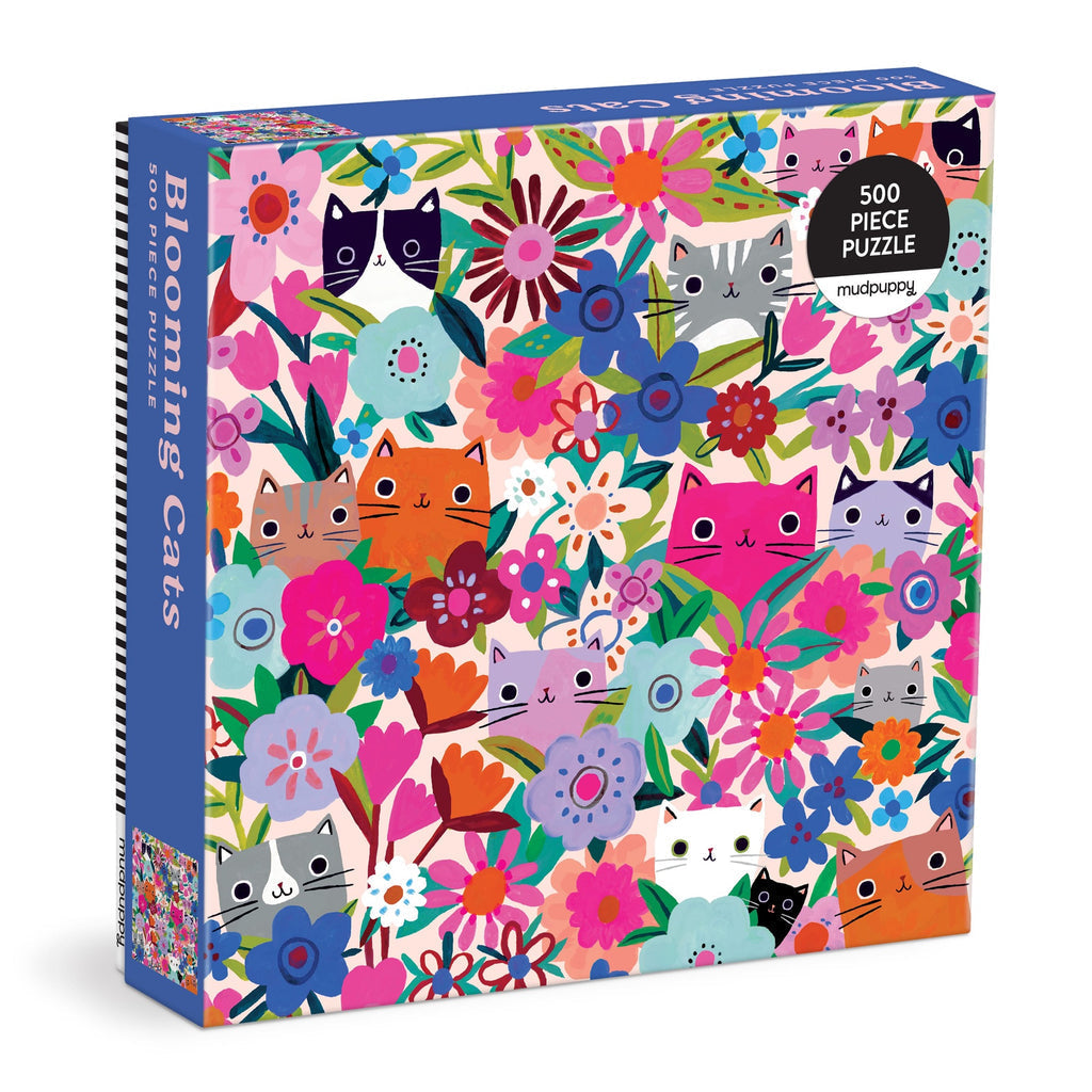 Blooming Cats 500pc Family Puzzle