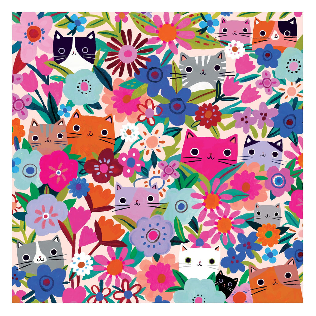 Blooming Cats 500pc Family Puzzle